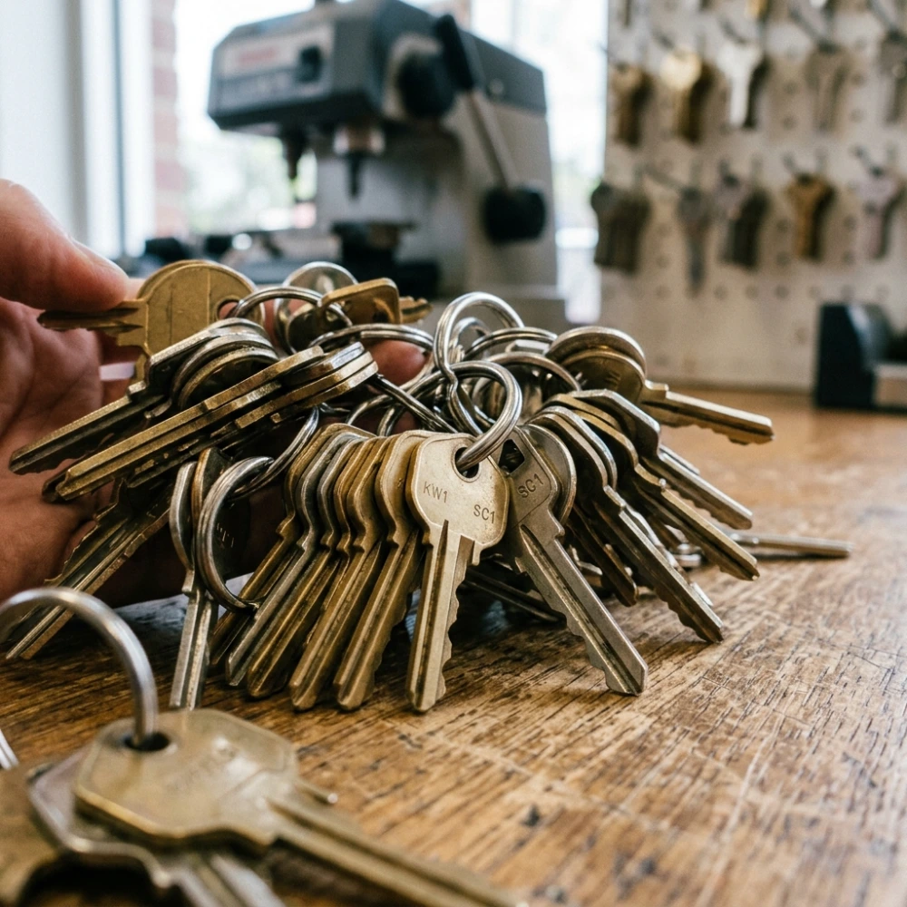 Key duplication service with multiple cut keys