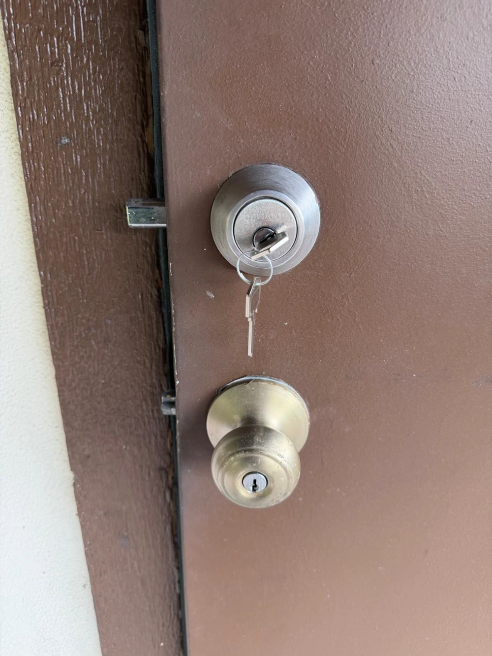 Lock change and replacement service for an Alaqua Lakes home